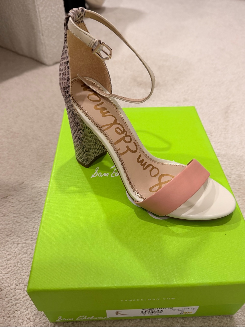 Sam Edelman Heels in Rose